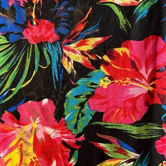 Bobbie Brooks Dress Tropical Hawaiian Pullover Vacationcore Women Plus SIze 2X - Picture 2 of 7